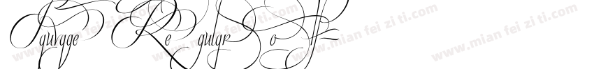 Sauvage Regular otf字体转换